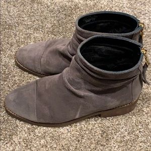 Cole Haan Suede Slouch Boots
